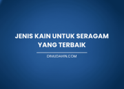 Kenalin 10 Jenis Kain untuk Seragam Yang Terbaik!
