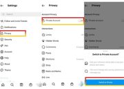 Cara Mengunci Akun Instagram Jadi Private (Followers Harus Request)