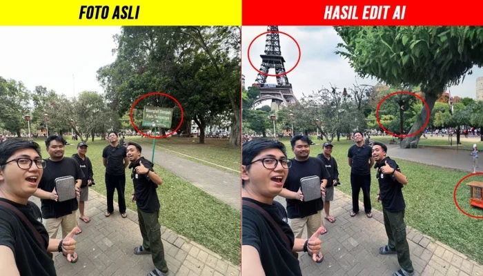 Cara edit foto pakai AI di HP biar lebih tajam dan rapi