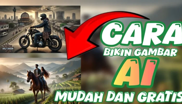 Cara bikin gambar AI gratis di HP, pilihan aplikasi dan langkahnya