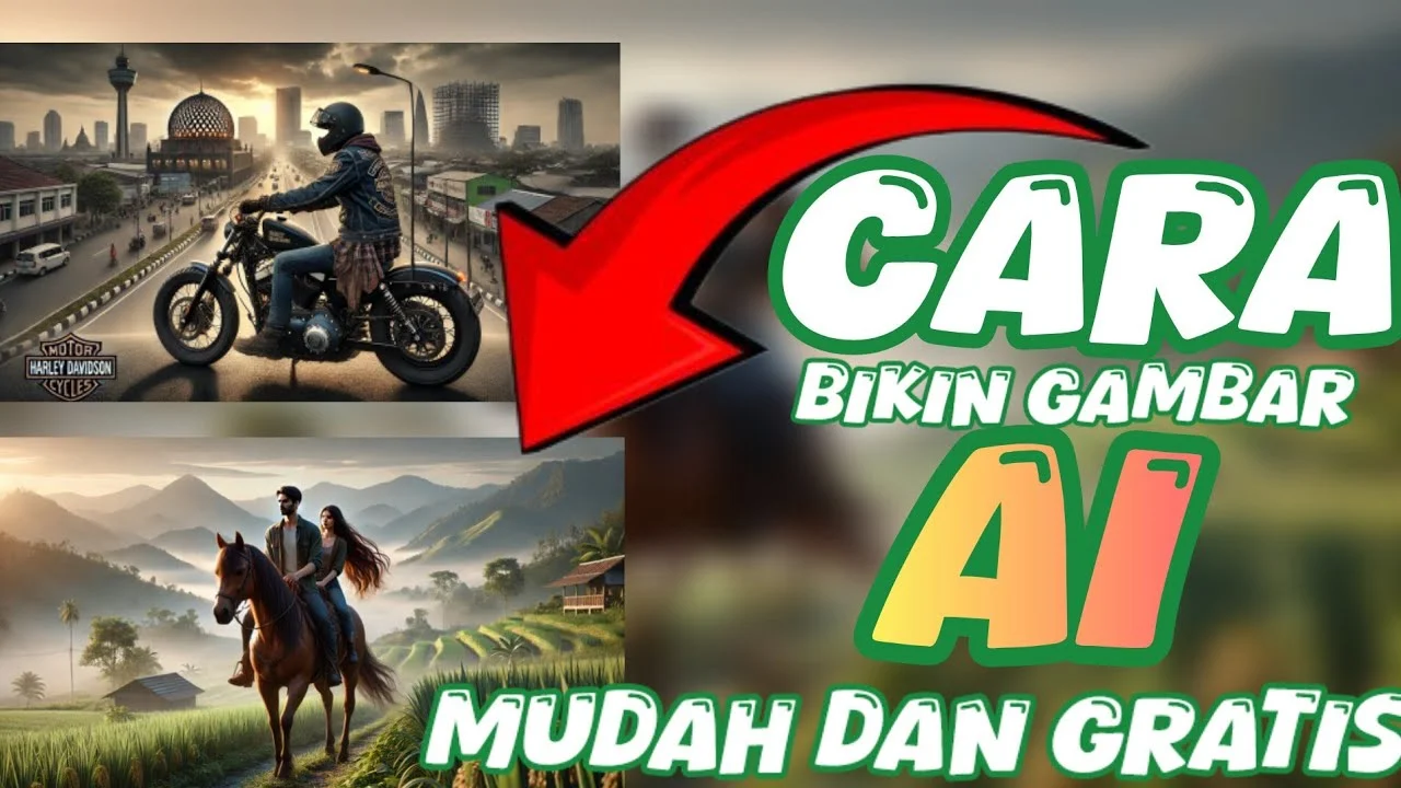 Cara bikin gambar AI gratis di HP, pilihan aplikasi dan langkahnya