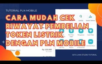 Cara cek riwayat pembelian token listrik lewat marketplace dan PLN Mobile