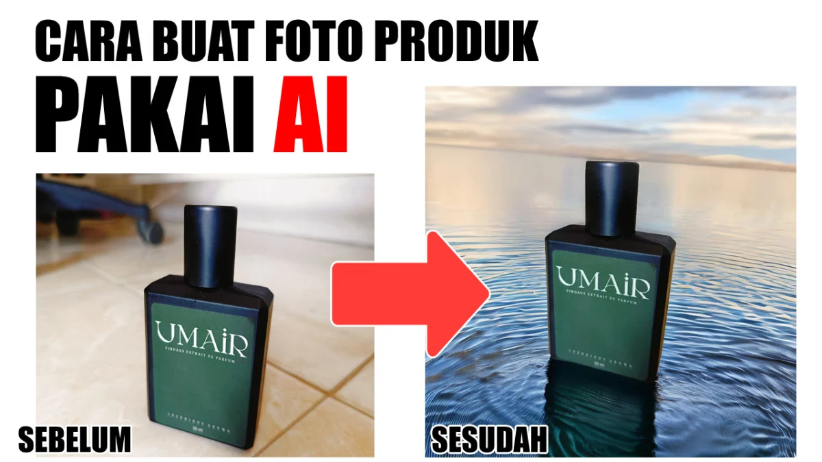 Langkah‑Langkah Membuat Gambar Produk Berlatar Belakang Studio Mewah Pakai AI Gratis