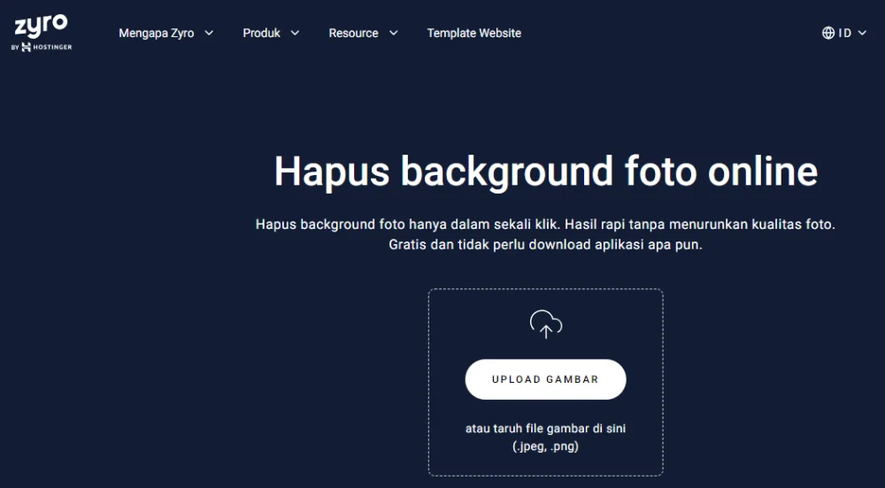 Website AI Terbaik untuk Hapus Background Foto Secara Otomatis & HD