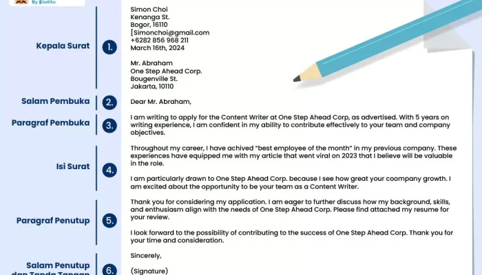 Langkah‑Langkah Praktis Menulis Cover Letter Bahasa Inggris Pakai AI