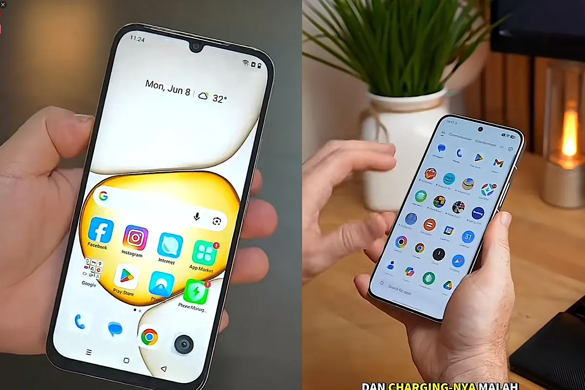 Deretan smartphone modern dengan kapasitas baterai jumbo yang efisien