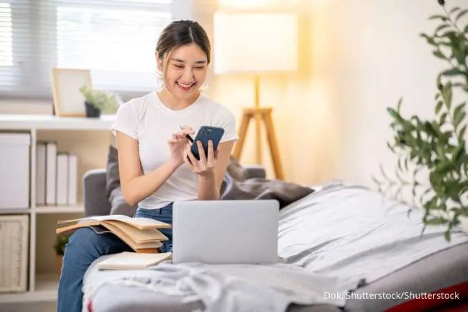 Ilustrasi berbagai smartphone modern dengan fitur kamera canggih dan layar berkualitas tinggi