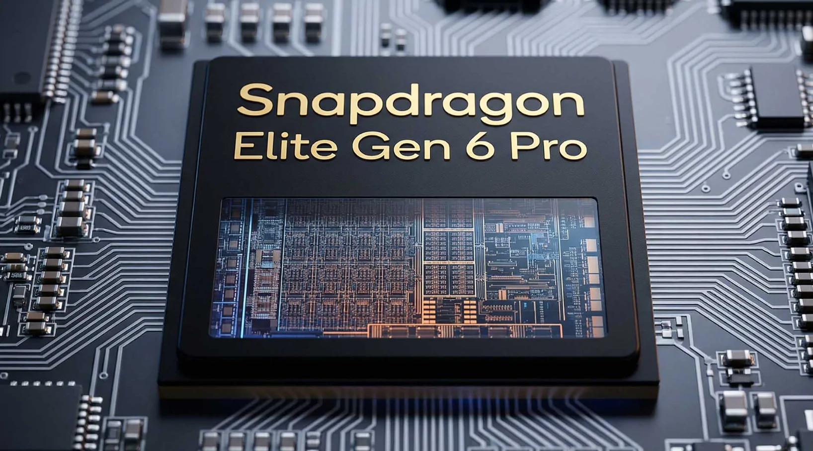 Ilustrasi chipset Snapdragon generasi terbaru untuk perangkat mobile
