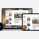 Ilustrasi penggunaan fitur kecerdasan buatan Siri AI pada ekosistem perangkat Apple