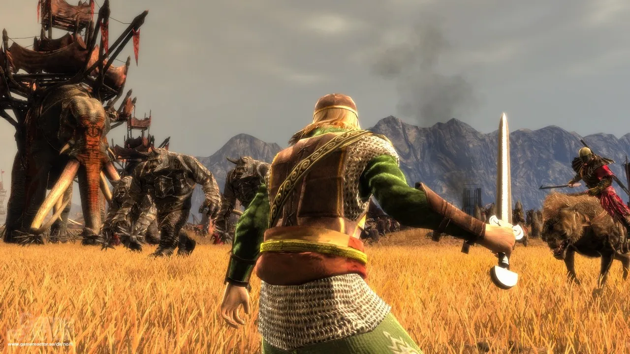 Ilustrasi petualangan dalam game klasik Lord of the Rings