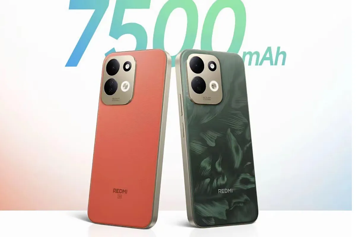 Smartphone Redmi 17 5G dengan layar besar dan baterai kapasitas jumbo