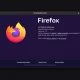 Tampilan antarmuka modern pada browser Firefox