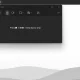 Tampilan Taskbar Windows di bagian atas layar