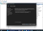 Tampilan antarmuka Hyper-V Manager dengan dukungan tema gelap