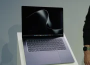 Tampilan visual laptop premium Surface Laptop Ultra dengan layar mini-LED